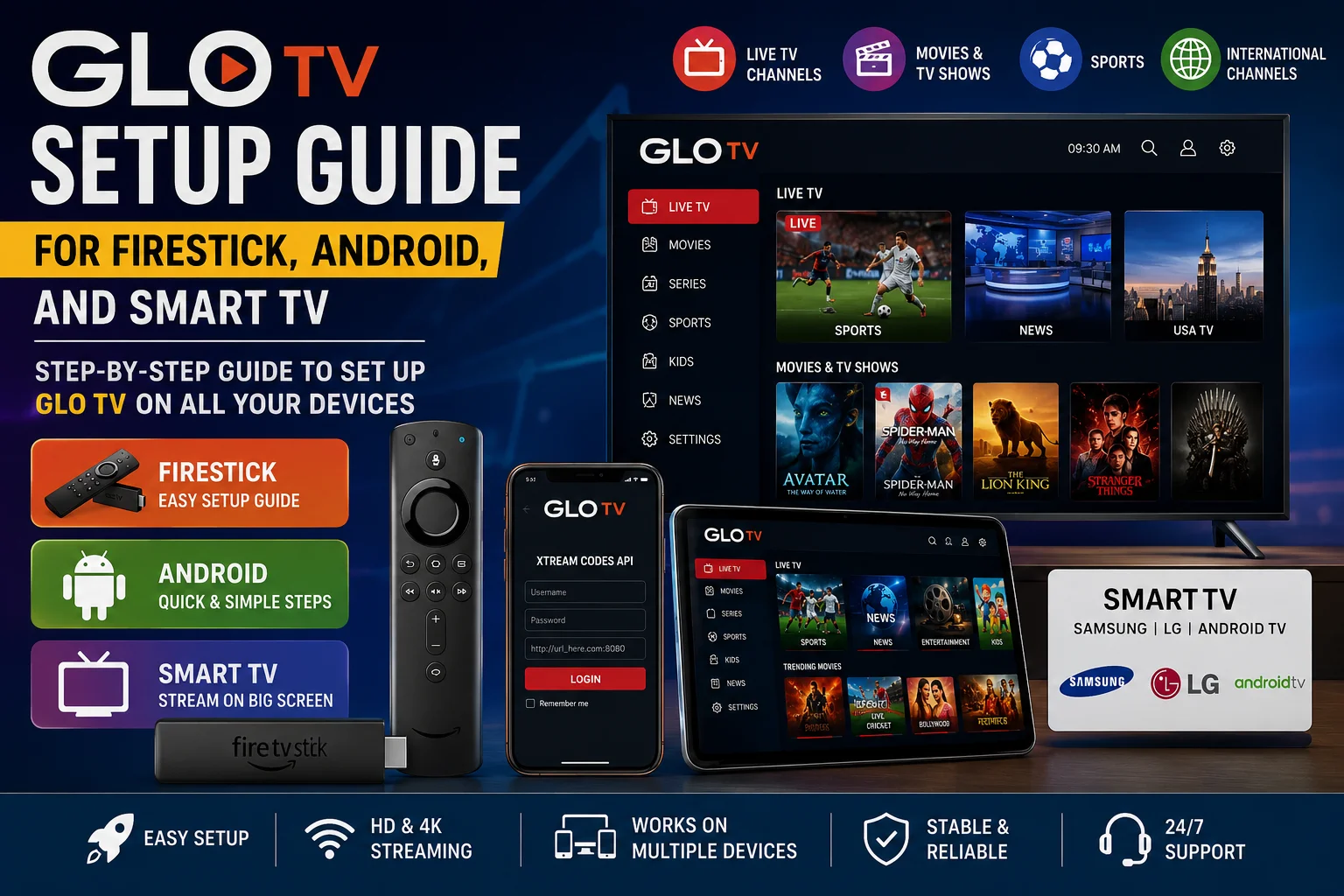 GLO TV Setup Guide