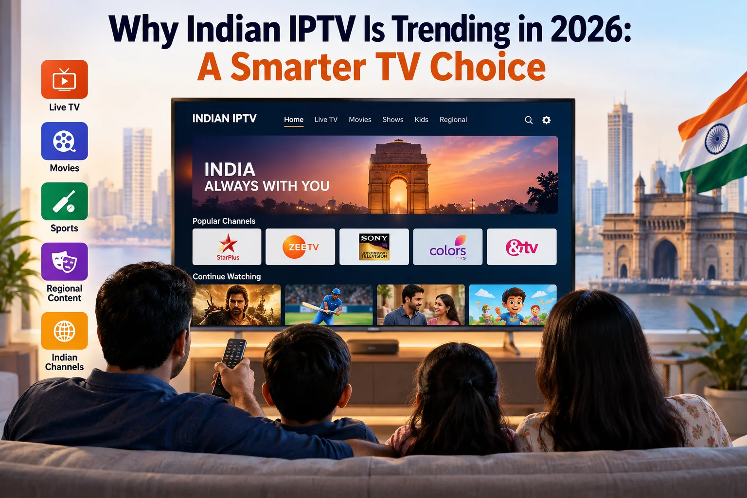 Why Indian IPTV Is Trending in 2026 A Smarter TV Choice Why Indian IPTV Is Trending in 2026 A Smarter TV Choice